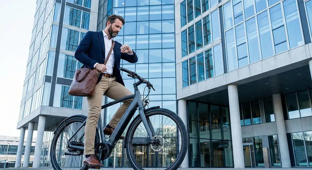 Leasing an electric bike for business use